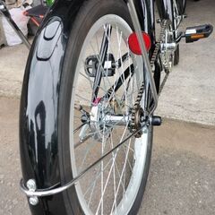 【札幌市内配達無料】新品！未使用車！　Ｅ―Style　折り畳み自転車　20インチ　切り替え無し　ペダル折り畳み可能　鍵無しの画像