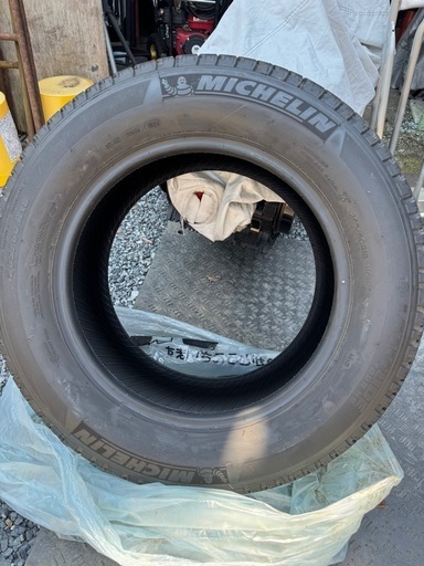 群馬 プラド純正タイヤセット 9割溝