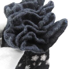 ☆アンゴラ入り ハイソックス ２足組 22-24cm【未使用】の画像
