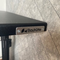 Bauhutte　バウヒュッテ　ゲーミングデスク　PCデスク　ブラックの画像