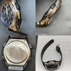 C306　不動　CASIO カシオ ウェーブセプター WVQ-M410 電波ソーラー　腕時計　ウォッチ　メンズ wave ceptorの画像