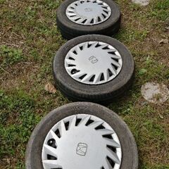 ＊現在取引中＊　ジャンク品　タイヤホイールセット　ホンダ　ゼスト　155/65/13の画像