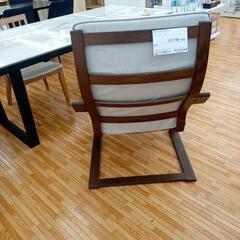 【リユースのサカイ八街店】★ジモティ割あり★ IKEA　ポエングチェア　ライトグレー　クリーニング済　YJ7539の画像
