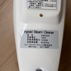 スチーム掃除機の画像