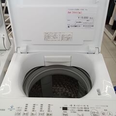 ★リユースのサカイ日立店★HJ7512 TOSHIBA 洗濯機 7ｋｇ 21年製 動作確認／クリーニング済み の画像