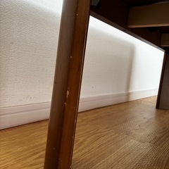 山善 ローテーブル 座卓　こたつテーブル　こたつ掛け布団無料の画像