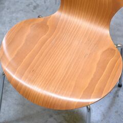≪yt2013ジ≫ [2脚セット] フリッツハンセン セブンチェア ② ナチュラルビーチ アルネ・ヤコブセン/FRITZ HANSEN/デザイナーズ家具/中古家具/宮城県仙台市 70814-12の画像
