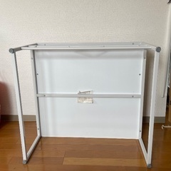 DKP581380 ロータイプパソコンデスク(モニタ台付)ローデスク パソコンデスク 広い PCデスク ロータイプ モニター台 机 座卓 ローテーブル 勉強机 書斎デスク 事務机 キーボード 収納 棚 おしゃれ シンプル 作業台 子供用 学習机 テレワーク 在宅ワーク　ホワイト　北欧 の画像