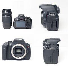 【全国送料無料】 Canon EOS Kiss X7i✨ カメラバッグ付き✨  超望遠レンズセット スマホ転送OK ズームセット✨ 届いたらすぐに使えます✨ キヤノン キャノンの画像