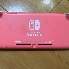 難あり　Switchライト　コーラル　本体のみの画像