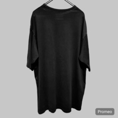 ★美品★Y-3 ワイスリー BOXY TEE ロゴ 半袖Tシャツ XL 黒の画像