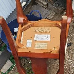 猫足　ダイニングチェアの画像