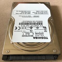 ■ノートPC用9.5mm厚 HDD 2.5インチSATA 320GB　中古の画像