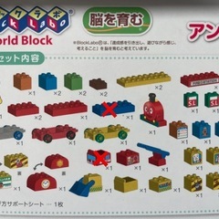アンパンマン ブロックラボ アンパンマンたのしいのりものバケツの画像