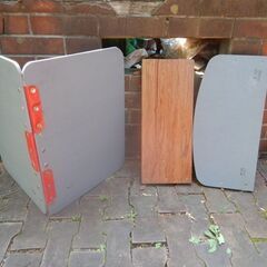 Achilles 一人乗り ゴムボート   フットポンプ  パドル付 の画像