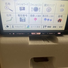 Panasonic 楽ナビ　8型モニターの画像