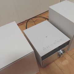 新品同様の美品 女性に人気の白コンポ+リモコン SONY CMT-SBT40 CDプレイヤー Bluetooth 赤白のRCA端子 ソニーの画像