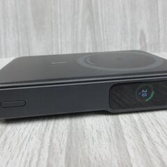 ( M-788 )Anker MagGo Power Bank アンカー モバイルバッテリー A1654 Qi ワイヤレス充電器 PSEマーク認証 Type-C ブラック 黒 中古 動作確認済みの画像
