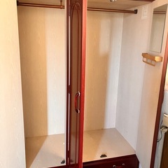 美品★大型クローゼットタンスの画像