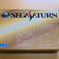 JM20189S)※ジャンク品※セガサターン本体&S端子電源ケーブルセット 中古品【取りに来られる方限定】の画像