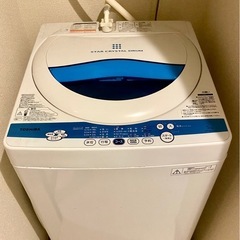 TOSHIBA洗濯機　2011年製　 の画像