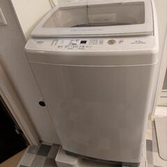 AQUA 8kg縦型洗濯機の画像