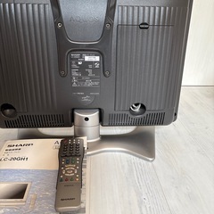 SHARP AQUOS 液晶カラーテレビ　LC-20GH1 シャープ　アクオス 説明書＆リモコン　有り☆20インチの画像