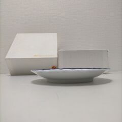 香蘭社 プレート皿 5枚セット 宮内庁御用達  磁器 食器 未使用 テーブルウェア 日本製 和食器 洋食器　250825-4Tの画像