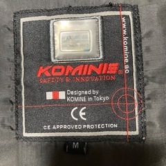 コミネ　KOMINE バイクジャケット　Mサイズの画像