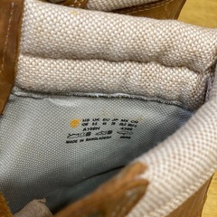 Timberland ブラウン ワークブーツの画像