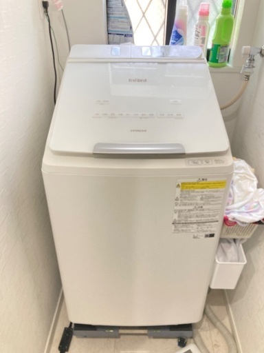 洗濯機　ヒタチ　ビートウォッシュ　10キロ　乾燥機付き
