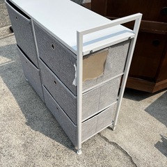 収納棚　収納家具　収納ボックス　おもちゃ収納　【横83.5奥29高77】の画像