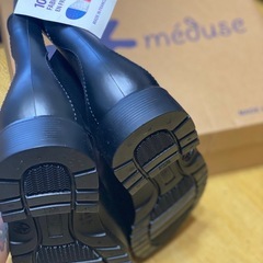 méduse ブラック サイドゴアブーツの画像