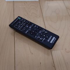 新品同様の美品 女性に人気の白コンポ+リモコン SONY CMT-SBT40 CDプレイヤー Bluetooth 赤白のRCA端子 ソニーの画像