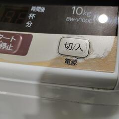配送可【日立】10K洗濯機★2019年製　分解クリーニング済み/6ヶ月保証付き【管理番号12408】佐の画像