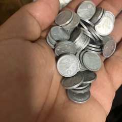 激レア希少アルミ富士1銭800gの画像