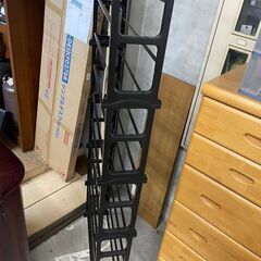 シューズラック　No.423　ブラック　玄関収納　【リサイクルショップどりーむ天保山店】の画像