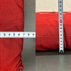 座布団　5枚セット　ケース付きの画像