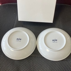 餃子の王将の餃子用のお皿。2枚セットの画像