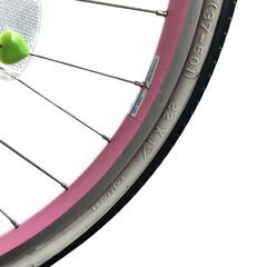 F808 LOVE＆PEACE 子供用自転車 22インチ ピンク 自転車 石狩市の画像