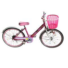 F808 LOVE＆PEACE 子供用自転車 22インチ ピンク 自転車 石狩市の画像