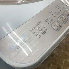 SHARP/シャープ 全自動電気洗濯機 7.0㎏ ES-KS70T-N 2018年製 生活家電 札幌 東区の画像