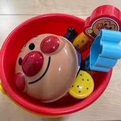 アンパンマン 砂場セットの画像