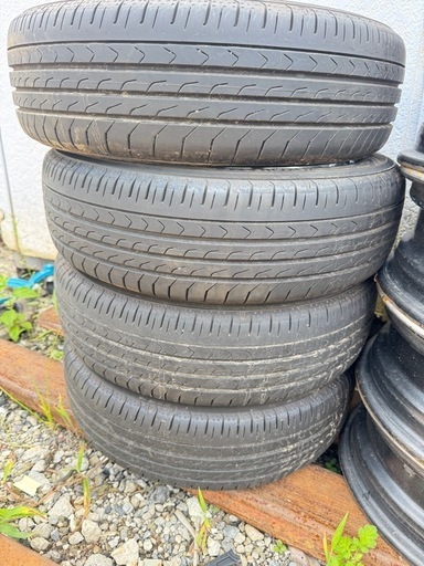 155/65/R14 ダイハツ　純正ホイール　2023年夏タイヤ　バリ山