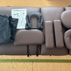 折りたたみエステベッド&スツールセットの画像