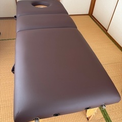 折りたたみエステベッド&スツールセットの画像