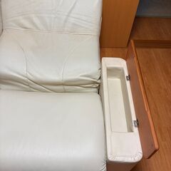 リクライニング・ソファー（2席へ分解可能）（重量ありますので、搬出協力お願いします。当方1階です）の画像