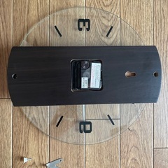 ニトリ　壁掛け時計　アナログの画像
