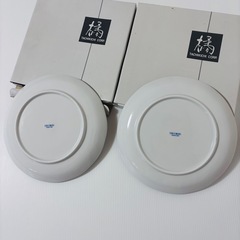 たち吉 ふわわ パーティー皿 2枚 未使用保管品の画像