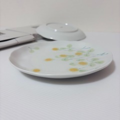 たち吉 ふわわ パーティー皿 2枚 未使用保管品の画像